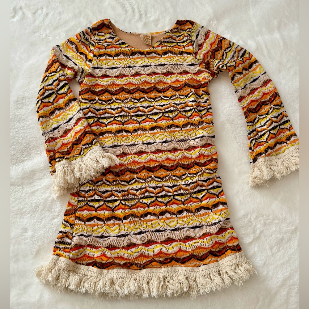 Cute Girls Boho Dress